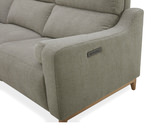 Janell 5 Piece Modular Sectional With 3 Power Reclining Seats thumbnail 4