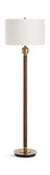 Keros Dark Oak Floor Lamp thumbnail 5
