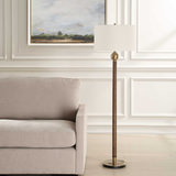 Keros Dark Oak Floor Lamp thumbnail 3