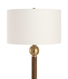 Keros Dark Oak Floor Lamp thumbnail 6