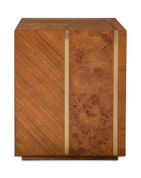 Seven Wonders Wooden Side Table