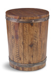 Ceylon Wine Barrel Side Table thumbnail 1