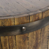 Ceylon Wine Barrel Side Table thumbnail 5