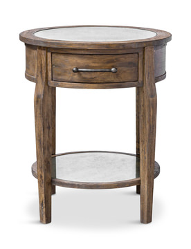 Raelynn Wood Lamp Table