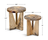 Nadette Natural Nesting Tables Set/2 thumbnail 4