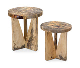 Nadette Natural Nesting Tables Set/2 thumbnail 1