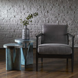 Nadette Blue Nesting Tables Set/2 thumbnail 4
