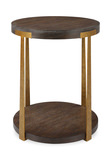 Palisade Round Wood Side Table thumbnail 1