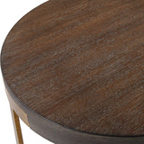 Palisade Round Wood Side Table thumbnail 2