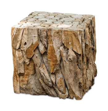 Teak Root Bunching Cube