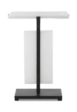 Elements Bubble Glass Accent Table