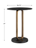 Aperture Brass Accent Table thumbnail 4