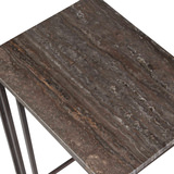 Theodore Travertine Accent Table thumbnail 7