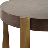 Drew Brass Accent Table thumbnail 2