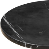 Rosston Black Marble Accent Table thumbnail 2