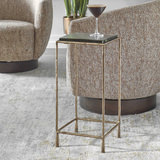 Ovard Antiqued Gold Accent Table thumbnail 6