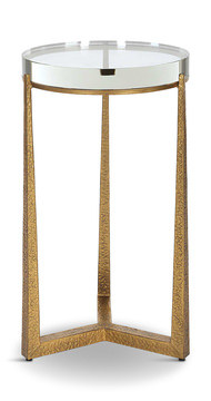 Midas Antique Gold Accent Table