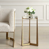 Midas Antique Gold Accent Table thumbnail 2