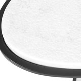 Morro White Marble Side Table thumbnail 4