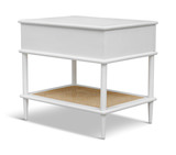 Coast White Rattan Side Table thumbnail 5