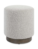 Avila Light Gray Ottoman thumbnail 1