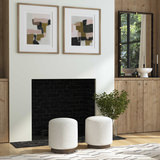 Avila Light Gray Ottoman thumbnail 5