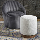 Avila Light Gray Ottoman thumbnail 6