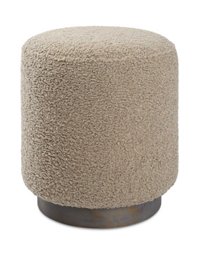 Avila Latte Round Ottoman