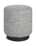 Avila Tweed Round Ottoman thumbnail 1
