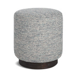 Avila Tweed Round Ottoman thumbnail 4