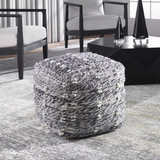 Narol Gray Pouf thumbnail 2