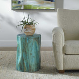 Habitat Blue Accent Stool thumbnail 5