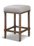 Pryce Wooden Counter Stool thumbnail 5