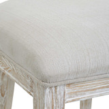 Idris White Counter Stool thumbnail 3