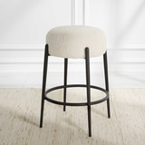 Arles Plush Counter Stool thumbnail 6