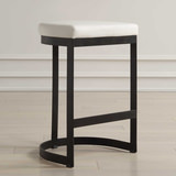 Ivanna White Counter Stool thumbnail 8