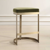 Ivanna Brass Moss Counter Stool thumbnail 7