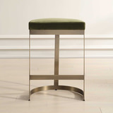 Ivanna Brass Moss Counter Stool thumbnail 8
