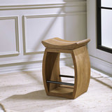 Connor Modern Wood Counter Stool thumbnail 7