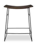 Thura Walnut Counter Stool thumbnail 1