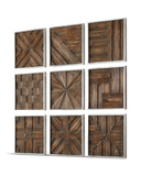 Bryndle Rustic Wooden Squares Set/9 thumbnail 3