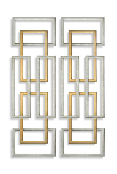 Aerin Geometric Wall Art Set/2