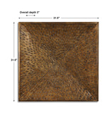 Blaise Antiqued Bronze Wall Art thumbnail 3