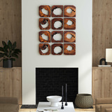 Adlai Wood Wall Art Set/6 thumbnail 6