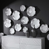 Abella Ceramic Wall Decor Set/3 White thumbnail 8
