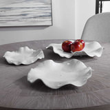 Abella Ceramic Wall Decor Set/3 White thumbnail 7