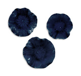 Abella Blue Ceramic Wall Decor Set/3 thumbnail 1