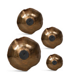 Lucky Coins Brass Wall Bowls Set/4 thumbnail 6