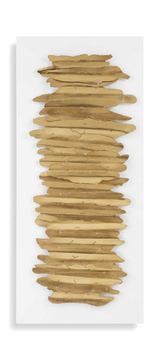 Lev White Metal Wall Decor