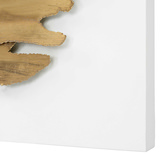 Lev White Metal Wall Decor thumbnail 3